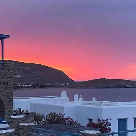 Tinos Beautiful Sunrise Near Agios Sostis Дом отдыха